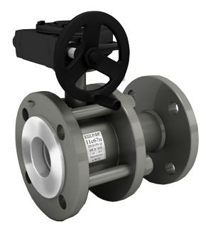 Краны стальные шаровые разборные 11с67п DN 50-150 PN 16 полнопроходные фланцевые под задвижку с редуктором LD купить в Саратове | "Проконсим"