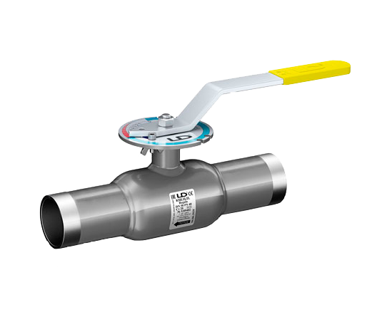 Кран стальной шаровой цельносварной LD Regula, DN 80 PN 25, 280мм, стандартнопроходной, приварной с ручкой купить в Саратове | "Проконсим"