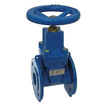 Задвижки чугунные DN 50-400 PN 10(16) с обрезиненным клином Tecofi VOC4241C купить в Саратове | "Проконсим"