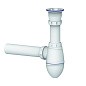Сифон для умывальника Unicorn А210, 40х40 прямой отвод, 1 1/2'' х40 чаша из нержавеющей стали купить в Саратове | "Проконсим"