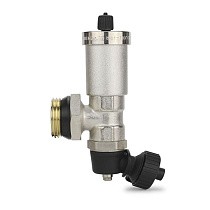 Конечные элементы для коллектора DN 25 PN 10 с автоматическими воздухоотводчиками и дренажными кранами Varmega купить в Саратове | "Проконсим"