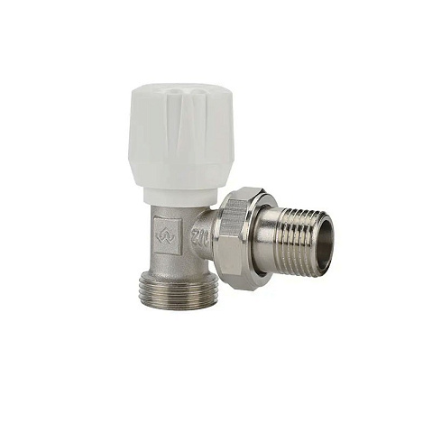 Клапан радиаторный VARMEGA VM10002 DN15x20 PN10 угловой евроконус G-1/2''х3/4'' штуцер купить в Саратове | "Проконсим"