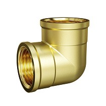 Угольники латунные DN 15-50 PN 40 муфта-муфта LD Pride купить в Саратове | "Проконсим"