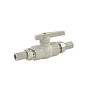 Краны шаровые ПП DN 20-32 PN 25 с двусторонним разъемным соединением серые Valfex купить в Саратове | "Проконсим"