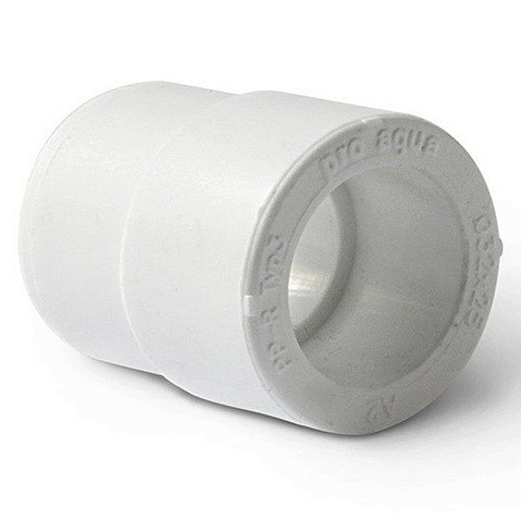 Муфта переходная ПП 25-20 PN 25 штуцер-муфта белая Pro Aqua PA12512P купить в Саратове | "Проконсим"