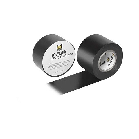 Лента теплоизоляционная K-FLEX PVC AT 070, DN 38, L = 25м, Tmax = 125гр. черный купить в Саратове | "Проконсим"