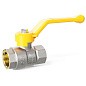 Кран латунный шаровой LD Pride GAS DN20 PN 40 никелированный рычаг муфта-муфта купить в Саратове | "Проконсим"