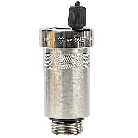Воздухоотводчик VARMEGA VM134 O-ring DN8 PN10 вертикальный выпуск НР-3/8'' автоматический купить в Саратове | "Проконсим"