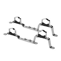 Кронштейн стальной Varmega VM15970 никелированный DN25 195-260мм регулируемый на 2 хомута для коллектора (2 шт.) купить в Саратове | "Проконсим"