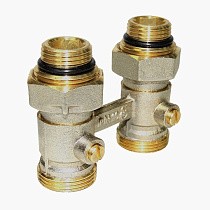 Узелы нижнего подключения Vekotrim DN 15 PN 10 прямой для двухтрубной системы радиаторов купить в Саратове | "Проконсим"