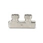 Узелы нижнего подключения VARMEGA VM139 DN20 угловой двухтрубный 3/4''x3/4'' евроконус, перекрёстный муфта-штуцер купить в Саратове | "Проконсим"