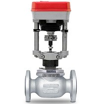 Клапаны стальные запорно-регулирующие 220 серии DN 15-80 PN 4 с электроприводом TW500  до 150гр. КПСР купить в Саратове | "Проконсим"