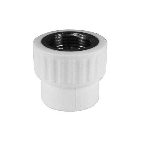 Муфта комбинированная переходная VALFEX 20 PN 25 G-3/4'' ВР серая купить в Саратове | "Проконсим"