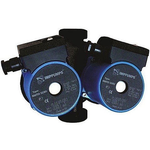 Насос циркуляционный с мокрым ротором NMTD PLUS 32/80-180 57Вт 1х220В сдвоенный с электронным упр. резьбовой PN10 110C IMP PUMPS купить в Саратове | "Проконсим"