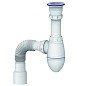 Сифон для умывальника Unicorn А220Р, 40х50 гибкий отвод, 1 1/2'' х40 пластиковая чаша купить в Саратове | "Проконсим"