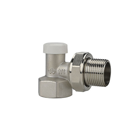Клапан радиаторный VARMEGA VM10203 DN20 PN10 угловой настроечный G-3/4'' муфта-штуцер купить в Саратове | "Проконсим"