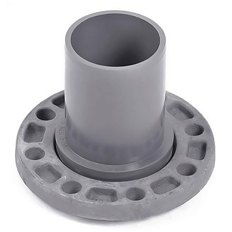 Патрубки НПВХ гладкие SDR26 DN 90-315 PN 10 с металлическим фланецем Хемкор купить в Саратове | "Проконсим" Патрубки НПВХ гладкие SDR26 DN 90-315 PN 10 с металлическим фланецем Хемкор купить в Саратове | "Проконсим"
