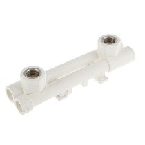 Комплект универсальный ПП -ВР 25-1/2'' PN 25 боковая подводка белый купить в Саратове | "Проконсим"