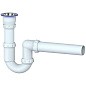 Сифон для умывальника Unicorn Y210, 40х40 прямой отвод, 1 1/2'' х40 чаша из нержавеющей стали купить в Саратове | "Проконсим"
