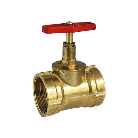 Клапан латунный пожарный прямой DN50 PN16 под газовый ключ муфта-муфта Цветлит купить в Саратове | "Проконсим"