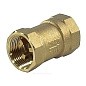 Клапан латунный обратный пружинный DN 15 PN 10, муфтовый, пластиковый шток купить в Саратове | "Проконсим"