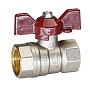 Кран латунный шаровой Temper 88.В-В.12.Б DN 15 PN 40 бабочка муфта-муфта купить в Саратове | "Проконсим"