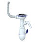 Сифон для мойки Unicorn В431V, без отвода, 3 1/2'' х40 с отводом для стиральной машины, круглый перелив купить в Саратове | "Проконсим"