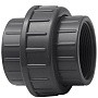 Муфта разборная НПВХ DN 32-1" PN 16 клеевая с внутренней резьбой черная Aquaviva BOG32100 купить в Саратове | "Проконсим"