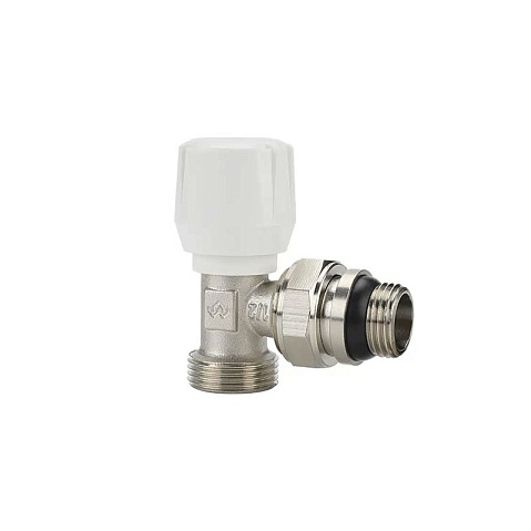 Клапан радиаторный VARMEGA VM10012 DN15x20 PN10 угловой евроконус G-1/2''х3/4'' с уплотнением штуцер купить в Саратове | "Проконсим"
