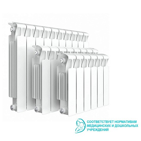 Радиатор монолитный RIFAR MONOLIT Ventil VL 80х570х100 4секц. 500/197Вт купить в Саратове | "Проконсим"