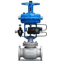 Клапаны стальные запорно-регулирующие DN 15-80 PN 4 с пневмоприводом МА-С-350-25-3-У1 без ручного дублера КПСР купить в Саратове | "Проконсим"