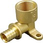 Угольник латунный для PEX труб 20-3/4'' PN 10 под надвижную гильзу с внутренней резьбой ONE PLUS купить в Саратове | "Проконсим"