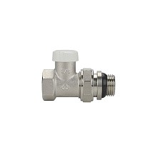 Клапан радиат. настроечный DN 15 PN 10 прямые 1/2'' с с уплотнением под шестигранник муфта-штуцер VARMEGA купить в Саратове | "Проконсим"