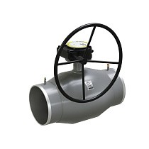 Краны стальные шаровые регулирующие DN 125-300 PN 25 цельносварные приварные с редуктором LD Regula купить в Саратове | "Проконсим"