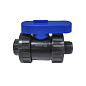 Кран шаровой компрессионный ПНД DN 25 PN 16 наружная резьба -1/2'' внутренняя резьба -3/4'' обжимной для ПЭ труб Кудиновский трубный завод купить в Саратове | "Проконсим"