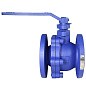 Кран шаровой полнопроходной DN 32 PN 16 чугунный фланцевый 165мм уплотнение PTFE с рукояткой РИДАН 082X4803R купить в Саратове | "Проконсим"