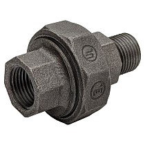Американка чугунная DN 15-50 PN 16 муфта-штуцер с плоской прокладкой Fittex Plus купить в Саратове | "Проконсим"