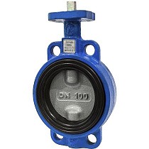 Затворы поворотные дисковые 32ч901р DN 50 PN 10-16 межфланцевые под электропривод ЛМЗ Семенов купить в Саратове | "Проконсим"