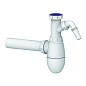 Сифон для мойки Unicorn В510V, 40х40 прямой отвод, 1 1/2'' х40 с отводом для стиральной машины преходник 40х32 купить в Саратове | "Проконсим"