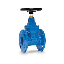Задвижки чугунные DN 250-600 PN 16 с обрезиненным клином с редуктором под электропривод FAF 6000 купить в Саратове | "Проконсим"