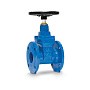 Задвижки чугунные DN 250-600 PN 16 с обрезиненным клином с редуктором под электропривод FAF 6000 купить в Саратове | "Проконсим"