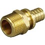 Муфта латунная для PEX труб 16-1/2'' PN 10 под надвижную гильзу с наружной резьбой ONE PLUS купить в Саратове | "Проконсим"