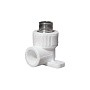 Угольник установочный ПП 20-1/2'' PN 25 белый VALFEX Pro купить в Саратове | "Проконсим"
