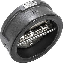 Клапаны обратные 2-створчатые чугунные DN 150-600 PN 16 межфланцевые до 120гр. створки из чугуна РИДАН ЗОД купить в Саратове | "Проконсим"