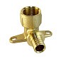 Угольник латунный для PEX труб 16-1/2'' PN 16  под надвижную гильзу Valfex VF.454.AF купить в Саратове | "Проконсим"
