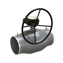 Краны стальные шаровые регулирующие DN 125-300 PN 25 цельносварные приварные с редуктором LD Energy Regula купить в Саратове | "Проконсим"