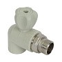 Краны шаровые ПП DN 20-25 PN 25 для радиатора угловые серые Valfex купить в Саратове | "Проконсим"