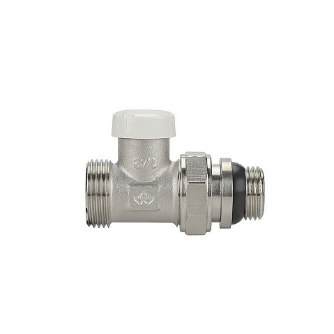 Клапан радиаторный VARMEGA VM10312 DN15x20 PN10 прямой настроечный G-1/2''х3/4'' еврокомус, с уплотнением штуцер купить в Саратове | "Проконсим"