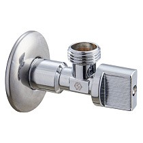 Краны латунные шаровые угловые MVI BV.464 DN 15-20 PN 10 штуцер бабочка купить в Саратове | "Проконсим"