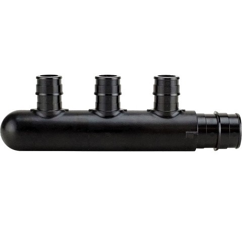 Коллектор PPSU для PEX труб 25х16х25 PN 10 OP под надвижную гильзу 3 выхода ONE PLUS купить в Саратове | "Проконсим"
